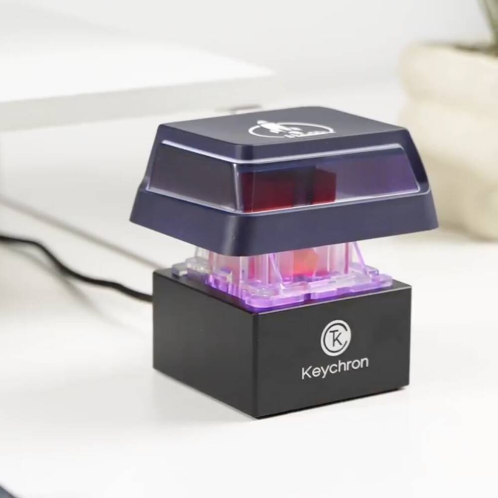 どうやらマジらしい。Keychronからドデカワンキー「Q0 Mini 8K アクションキー」が登場？