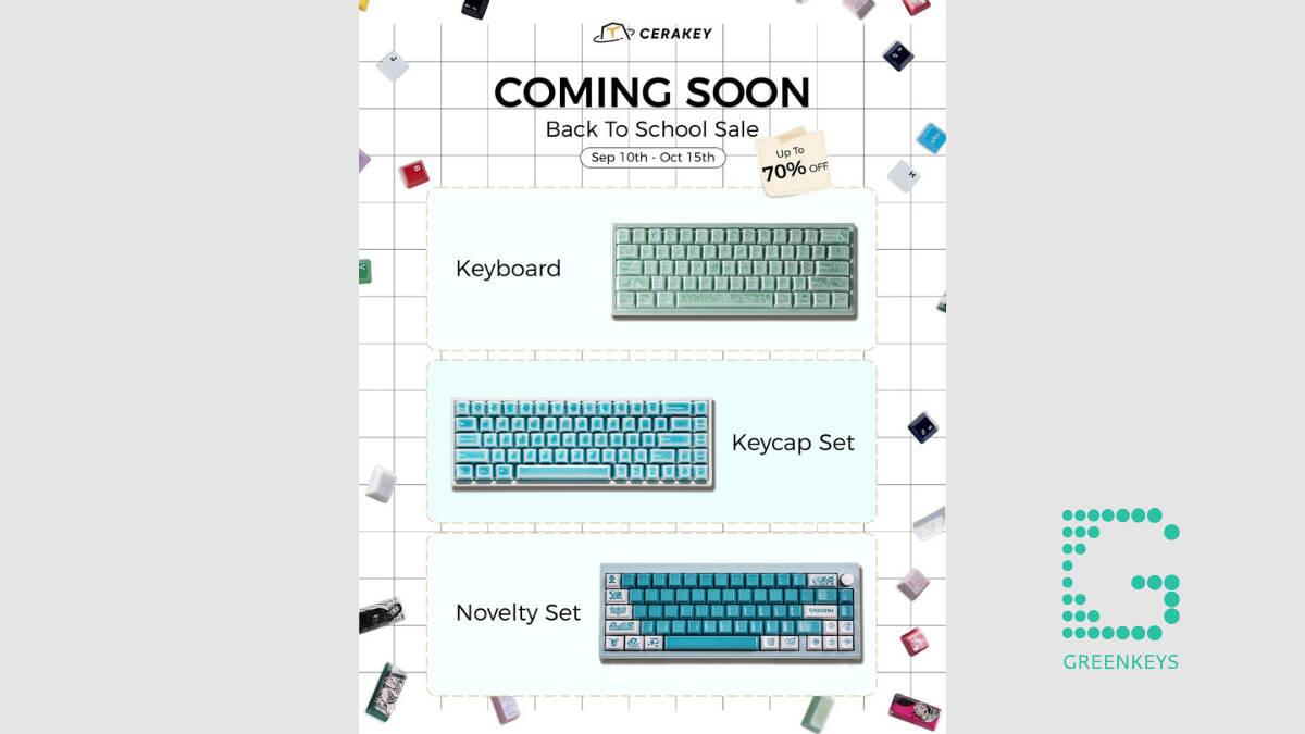 CerakeyがBack to School Saleの開催を予告｜2026年9月10日から10月1日まで