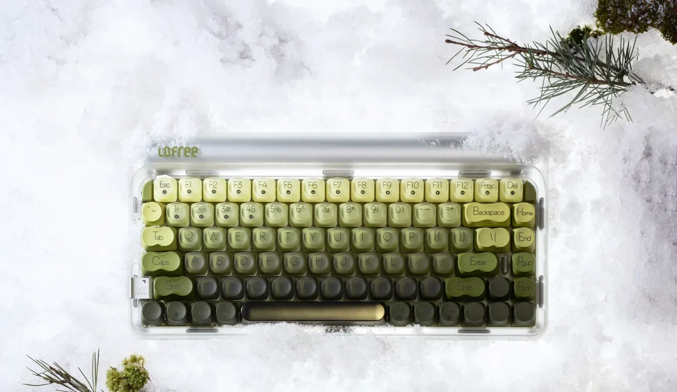 Lofree「432Hz Polar Moss」国内予約開始｜キーボードは40,700円(税込)、10月下旬発送