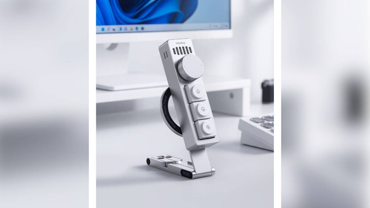 Ulanzi「AU05 Vibe Key」がGREEN FUNDINGに登場｜音声入力・ノブ・3キーを搭載