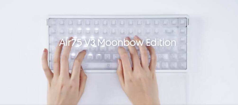 NuPhy Air75 V3 Moonbow Editionが日本時間10月21日21時販売開始