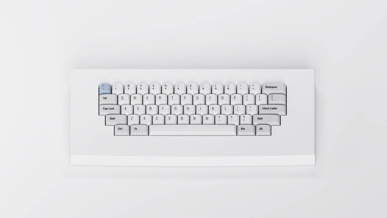 JACKY DESIGN「RHINO60」のIC受付開始｜大胆な余白を設けた60％カスタムキーボード