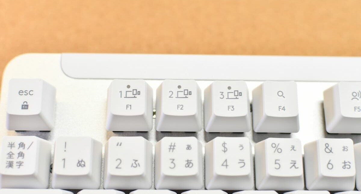 Logicool SIGNATURE K855OW/GR/BG/RO テンキーレスメカニカルキーボード 17