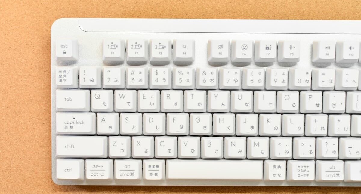 Logicool SIGNATURE K855OW/GR/BG/RO テンキーレスメカニカルキーボード 15