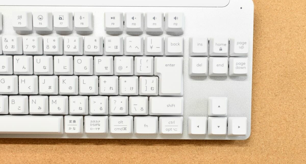 Logicool SIGNATURE K855OW/GR/BG/RO テンキーレスメカニカルキーボード 18