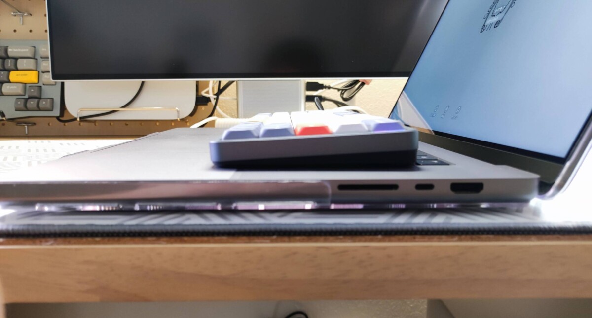 NuPhy®︎ Air60 40 Nuphy Air60 on MacBook Pro M1Pro
