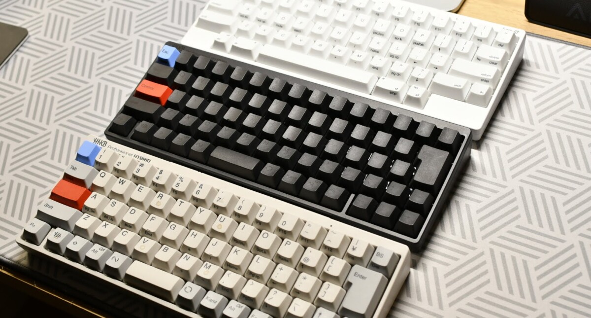 HHKB(Happy Hacking Keyboard) Professional Hybrid Type-S 英語/日本語配列(雪/白/墨) 3