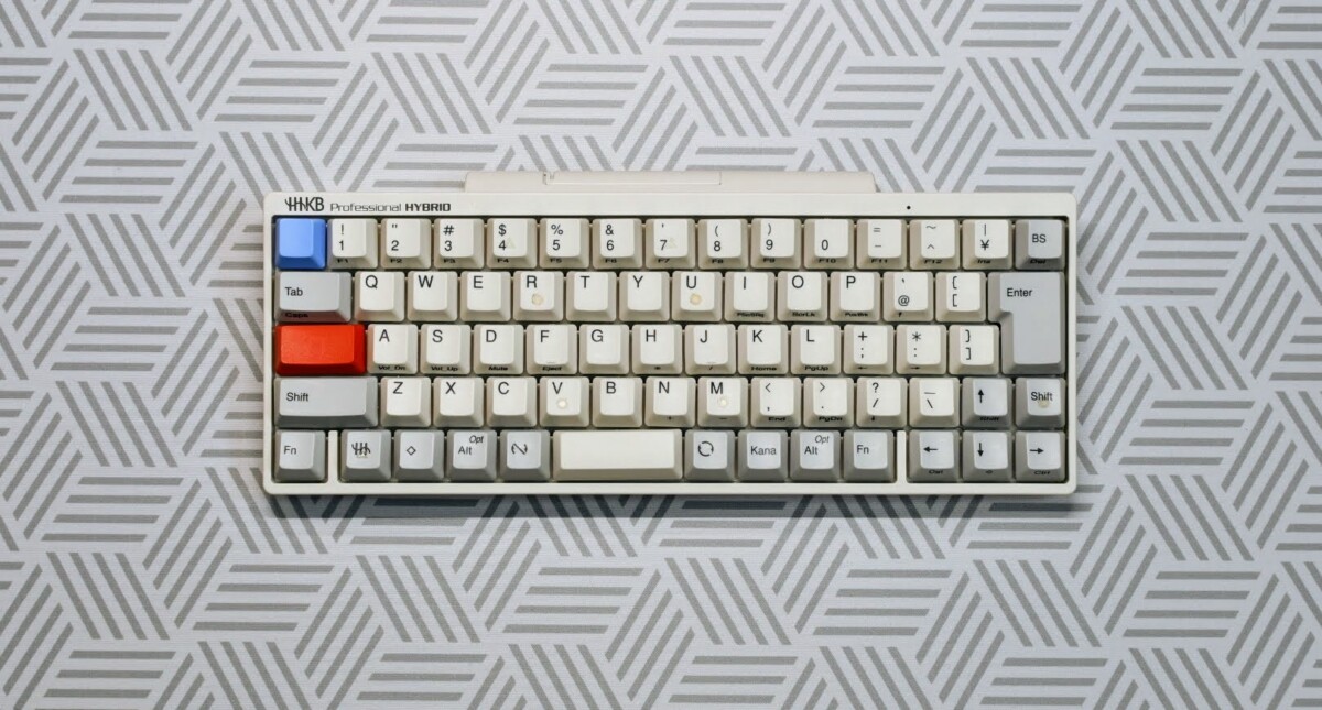 HHKB(Happy Hacking Keyboard) Professional Hybrid Type-S English/Japanese (snow/white/ink) 77