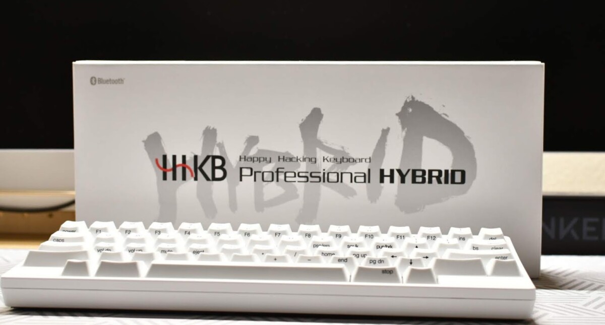 HHKB(Happy Hacking Keyboard) Professional Hybrid Type-S 英語/日本語配列(雪/白/墨) 60