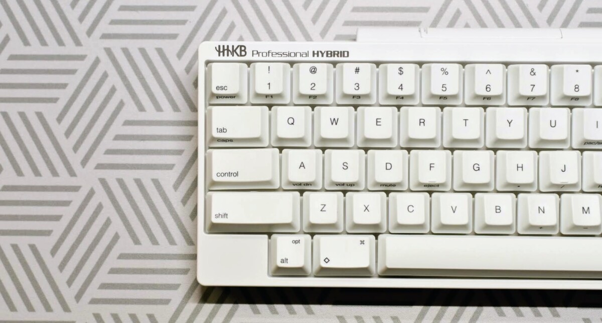 HHKB(Happy Hacking Keyboard) Professional Hybrid Type-S 英語/日本語配列(雪/白/墨) 49
