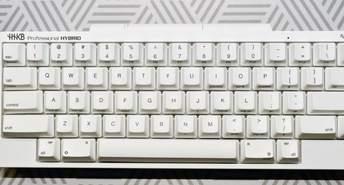 HHKB "Snow" will be re-released! Four types of HHKB Professional HYBRID Type-S only with English/Japanese layout/non-printed lineup are finally standardized. 87