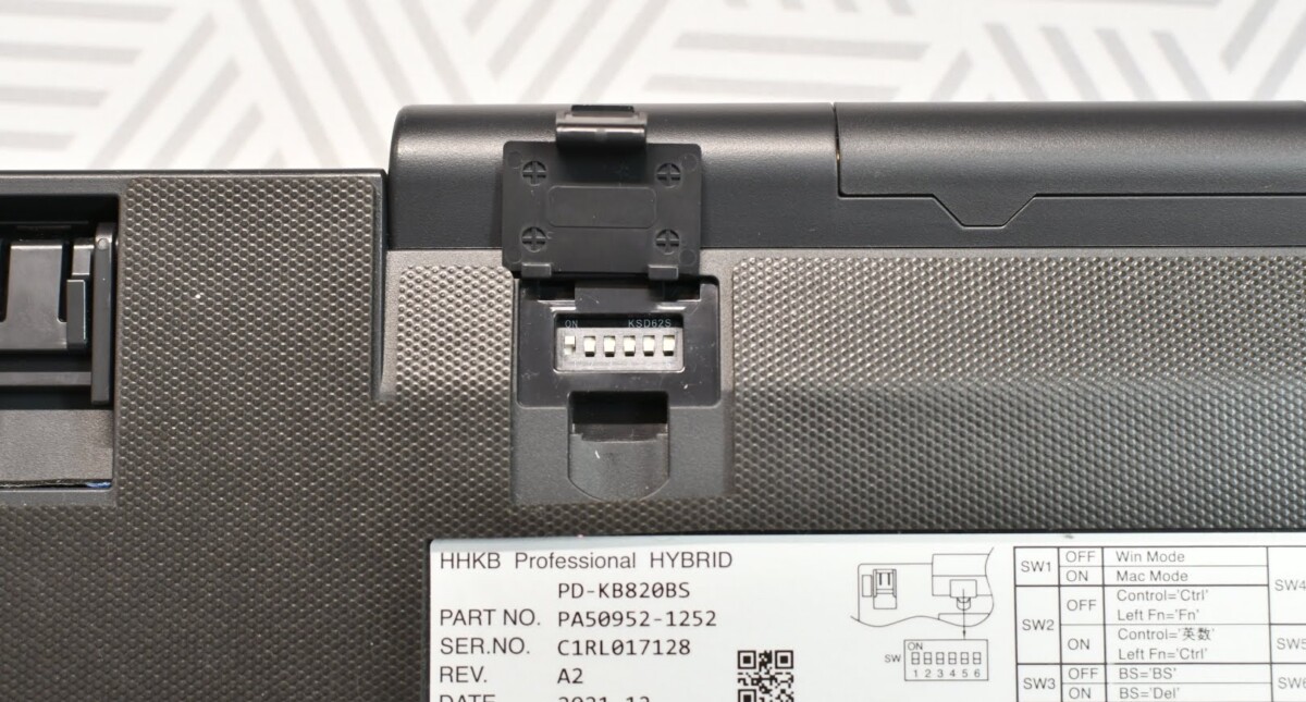 HHKB(Happy Hacking Keyboard) Professional Hybrid Type-S 英語/日本語配列(雪/白/墨) 76