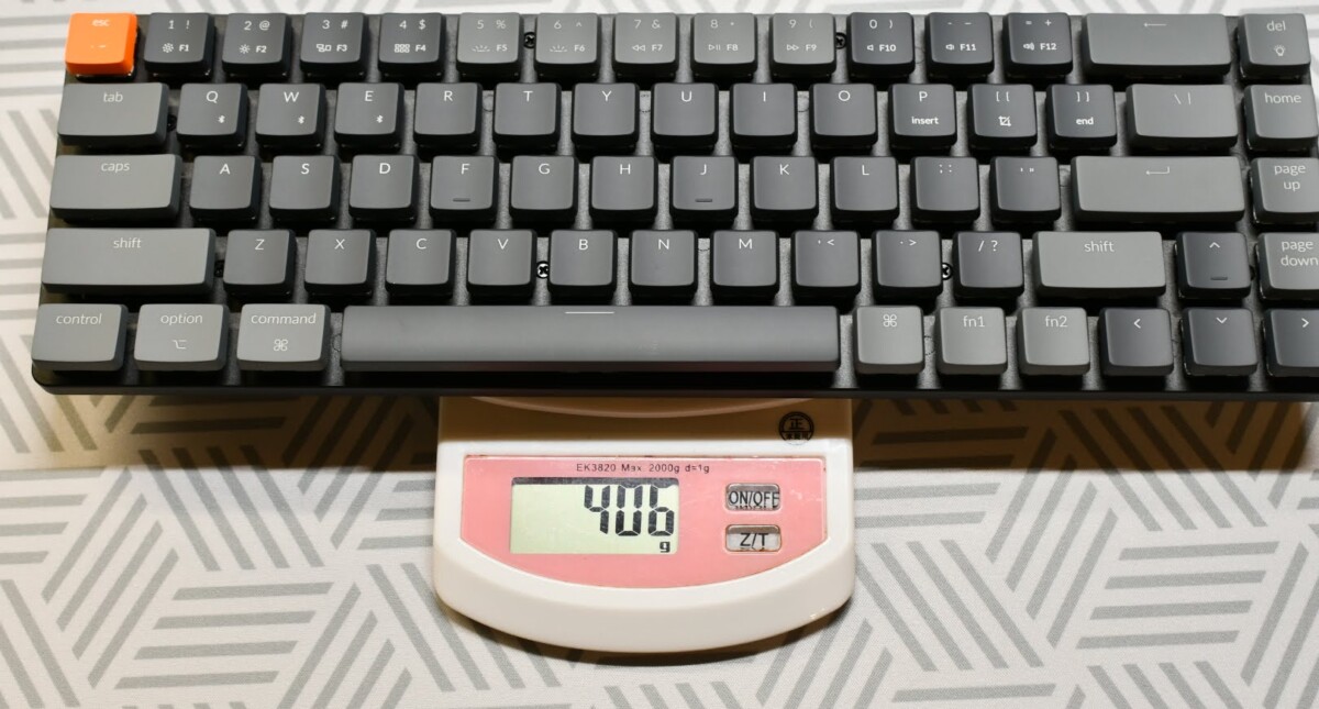 通常のキーキャップ