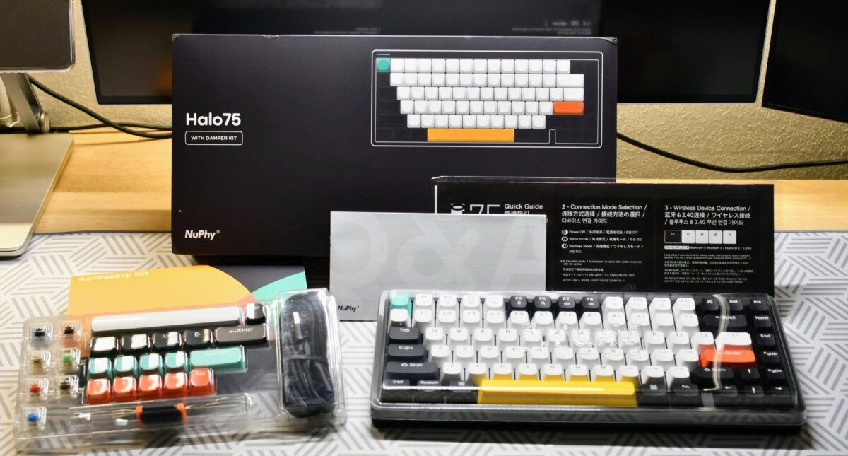 NuPhy Halo 75 レビュー!新しいキースイッチも搭載して大ヒットの予感。 15