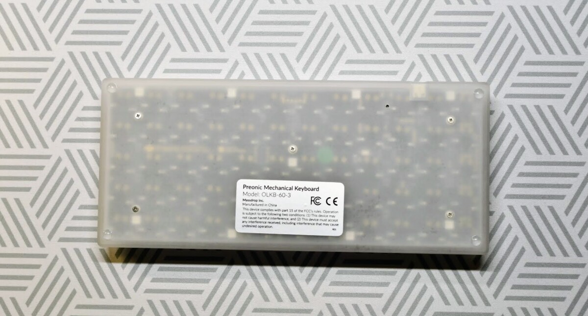 DROP + OLKB PREONIC KEYBOARD MX KIT V3 9