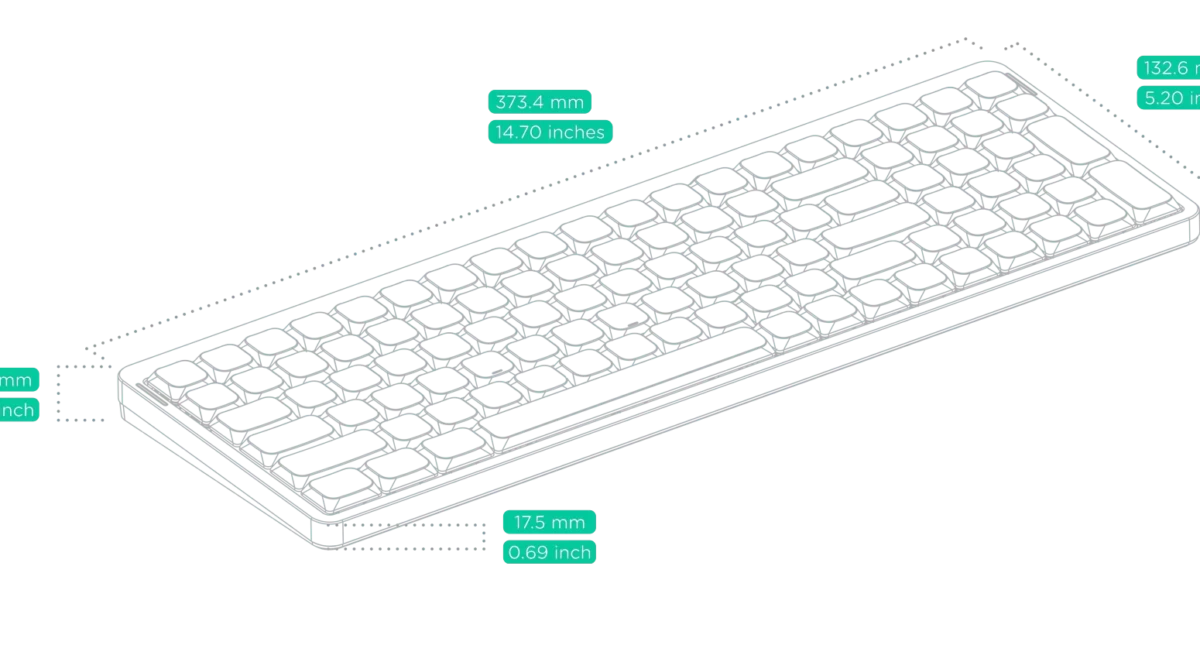 NuPhy Air 96 is now available for pre-order! First thin keyboard with deep-stroke switches! (Detailed review to be added at a later date) 9