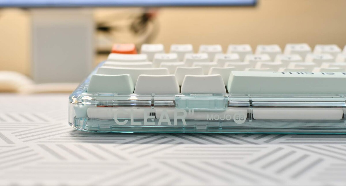 MelGeek MOJO68 Plastic Advance See-through Custom Programmable Mechanical Keyboard 7