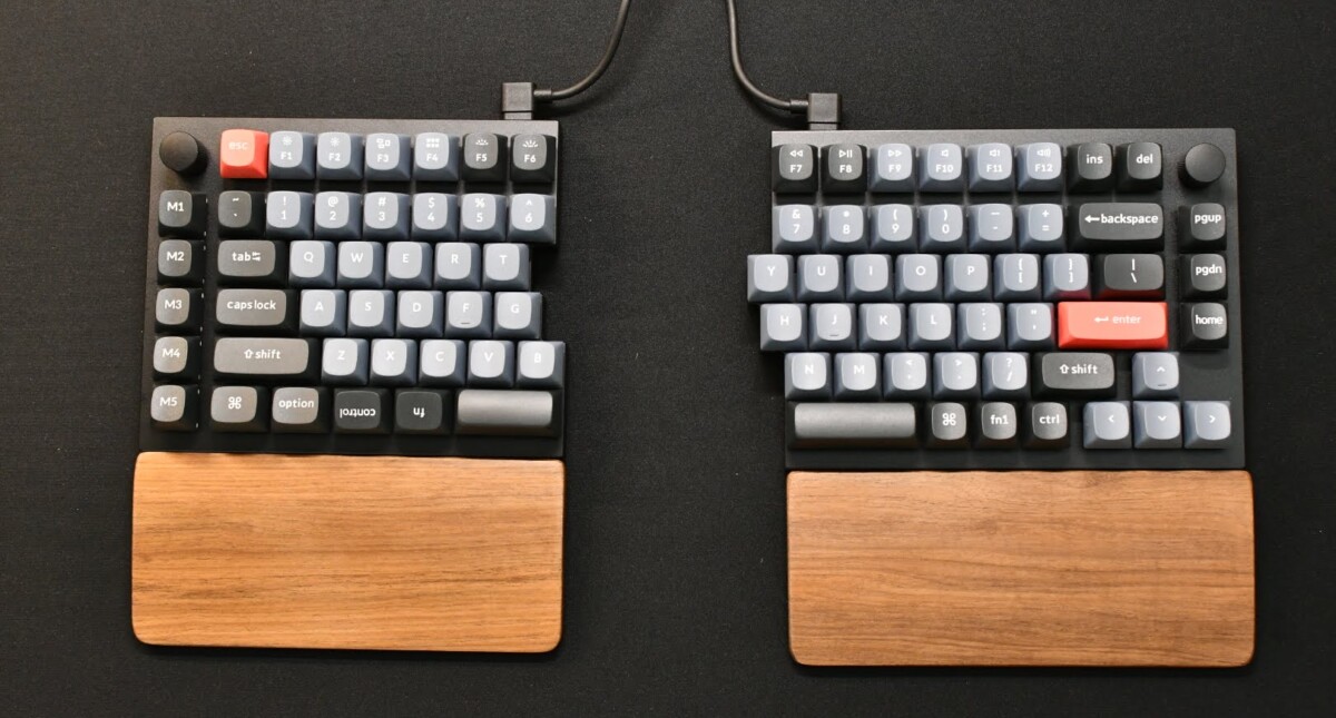 Keychron Q11, Keychron's first left-right split keyboard, is now available. 64