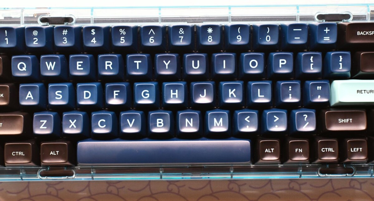 MelGeek MOJO68 Plastic Advance See-through Custom Programmable Mechanical Keyboard 30
