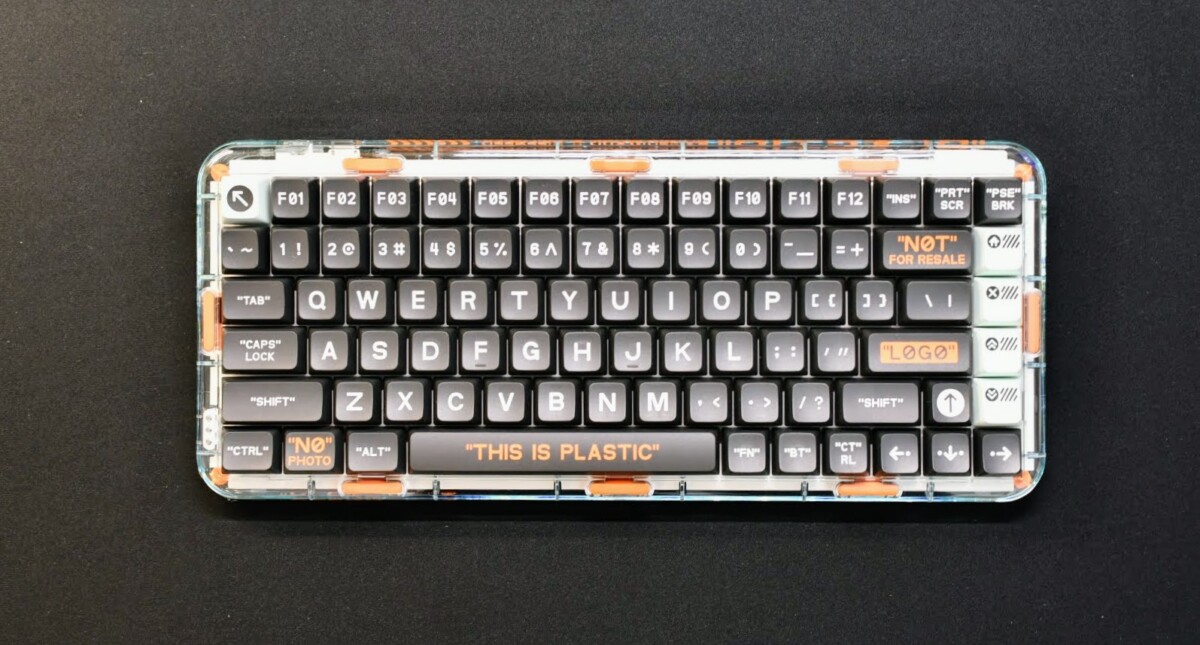 MelGeek Mojo84 Wasteland Wireless Gaming Keyboard 14