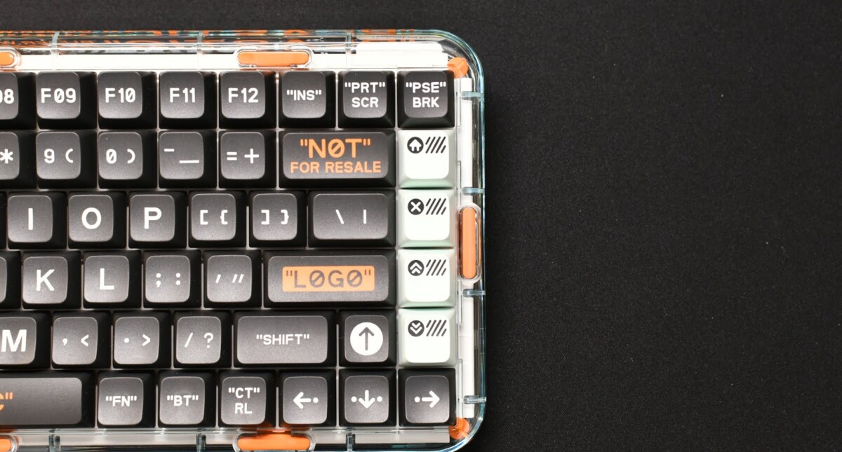 MelGeek Mojo84 Wasteland Wireless Gaming Keyboard 4