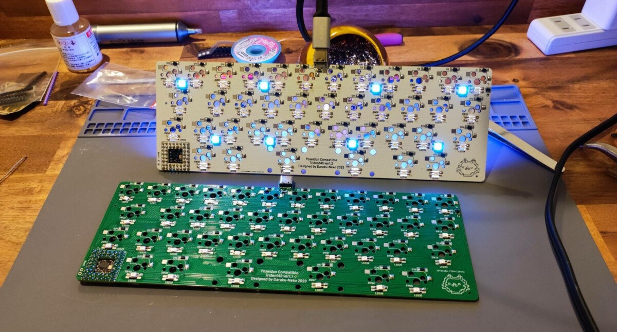 Darakuneko Poseidonケース互換 Trident40 7